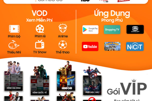 Danh sách kênh phong phú và đa dạng của truyền hình FPT