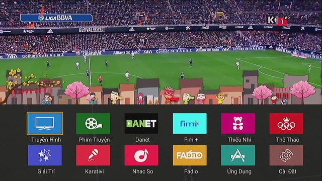 ứng dụng thể thao xem trực tiếp những trận đấu hấp dẫn